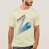 Racquetball 'Z' heet licht T-shirt (Voorkant)