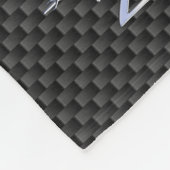 Racy Registered Nurse RN Silver Caduceus Snakes Fleece Deken (Hoek)