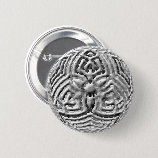 Rad - 3D Ronde Button 5,7 Cm (Voorkant /achterkant)