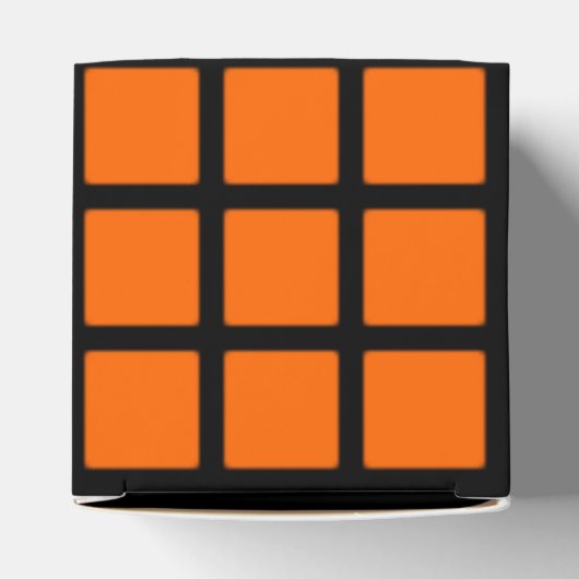 RAD 80's Retro Kleurrijke Party Cube Bedankdoosjes (Bovenkant)