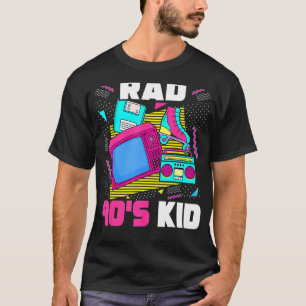 Rad 90s Kind 1990s esthetische nostalgie 90s Baby T-shirt
