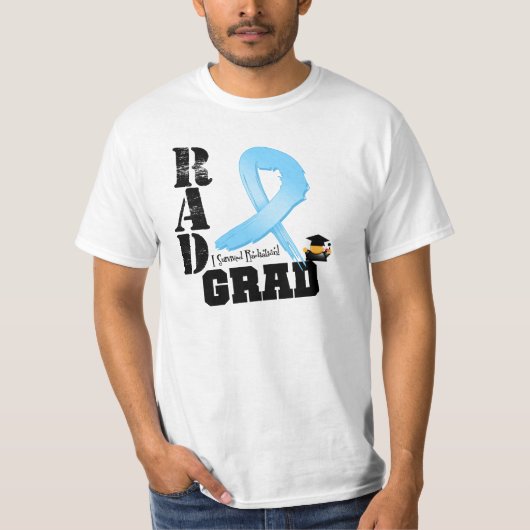 RAD-Afstudeerder voor prostaatkanker T-shirt (Voorkant)