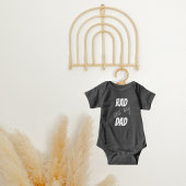 Rad als mijn vader Unisex Romper