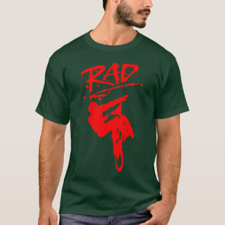 RAD BMX-fiets Grafitti jaren 80-film Radicale shir T-shirt