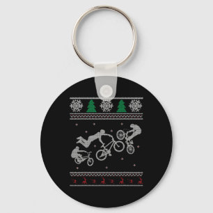Rad Bmx T-shirt - Kerstmis in juli - Sneeuwvlok Sh Sleutelhanger