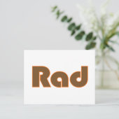 Rad Briefkaart (Staand voorkant)