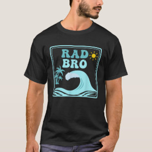 Rad Bro De Grote Een 1e Verjaardag Surf Familie Ma T-shirt