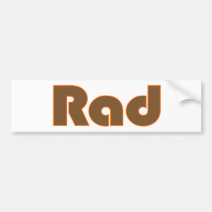 Rad Bumpersticker