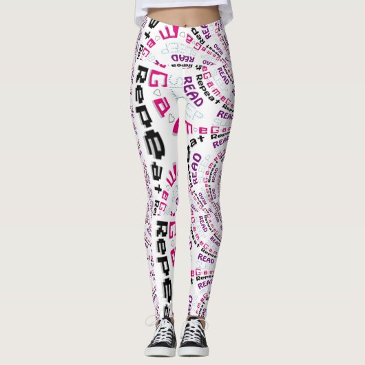 Rad Chic Gamer Geek Lifestyle-Leggings Leggings (Voorkant)