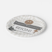 Rad Cool Dude Boys 'Verjaardag Papier Bord (Gekanteld)