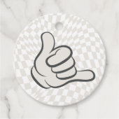 Rad Cool Dude | Jongens Retro Skater Verjaardag Bedankjes Labels (Voorkant)