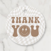 Rad Cool Dude | Jongens Retro Skater Verjaardag Bedankjes Labels (Voorkant)