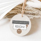 Rad Cool Dude | Jongens Retro Skater Verjaardag Bedankjes Labels