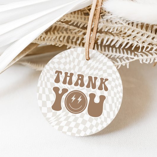 Rad Cool Dude | Jongens Retro Skater Verjaardag Bedankjes Labels