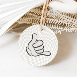 Rad Cool Dude | Jongens Retro Skater Verjaardag Bedankjes Labels