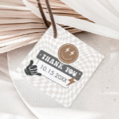 Rad Cool Dude | Jongens Retro Skater Verjaardagsgu Bedankjes Labels