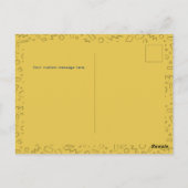 Rad Dad Blue Doodle Vaderdag Briefkaart (Achterkant)