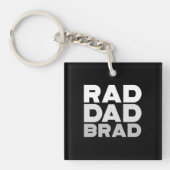 Rad Dad Brad Sleutelhanger (voorkant)