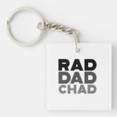 Rad Dad Chad Sleutelhanger (voorkant)