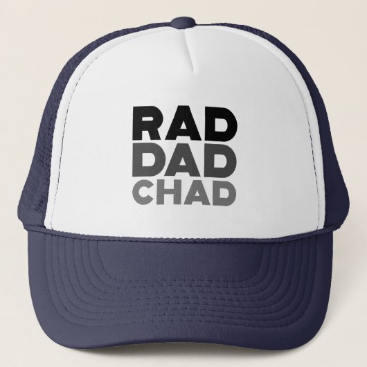 Rad Dad Chad Trucker Pet (Voorkant)