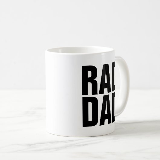 RAD DAD COFFEE MUGS KOFFIEMOK (Voorkant rechts)