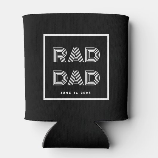 Rad Dad Day Blikjeskoeler (Achterkant)