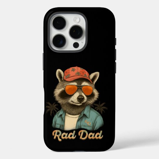 Rad Dad Funny Happy Vaderdag  Case-Mate iPhone Case (Achterkant)