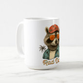 Rad Dad Funny Happy Vaderdag Koffiemok (Voorkant links)
