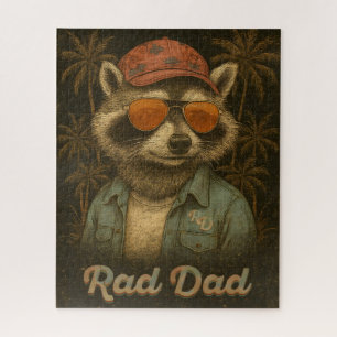 Rad Dad Funny Happy Vaderdag  Legpuzzel