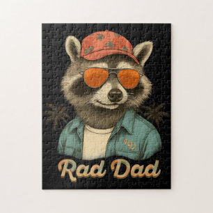Rad Dad Funny Happy Vaderdag  Legpuzzel