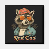 Rad Dad Funny Happy Vaderdag Magneet (Voorkant)