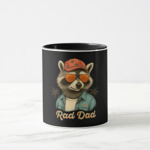 Rad Dad Funny Happy Vaderdag Mok