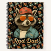 Rad Dad Funny Happy Vaderdag Notitieboek (Voorkant)