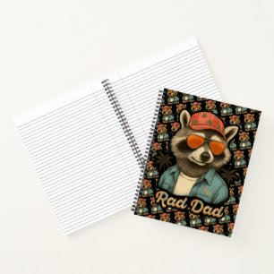 Rad Dad Funny Happy Vaderdag Notitieboek