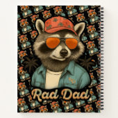 Rad Dad Funny Happy Vaderdag Notitieboek (Achterkant)