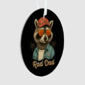 Rad Dad Funny Happy Vaderdag Ornament (voorkant)