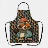 Rad Dad Funny Happy Vaderdag  Schort (Voorkant)