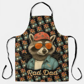 Rad Dad Funny Happy Vaderdag  Schort (Voorkant)