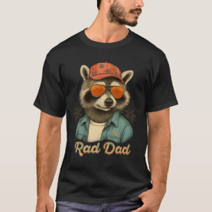 Rad Dad Funny Happy Vaderdag  T-shirt