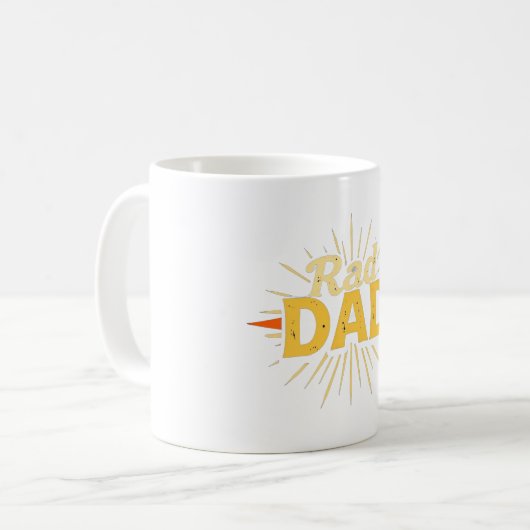 Rad DAD Mok – Bold  Style Coffee Cup (Voorkant links)