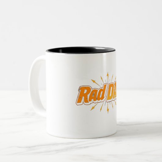 Rad DAD Mok – Retro  Koffiekopje (Voorkant links)