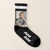 Rad Dad Photo Black Sokken (Rechts - buiten)