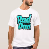 Rad Dad Pop Art T-Shirt (Voorkant)