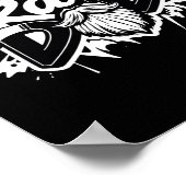 Rad Dad Poster - Cool Vaderdag Gift voor hem (Hoek)