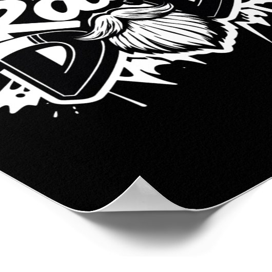 Rad Dad Poster - Cool Vaderdag Gift voor hem (Hoek)