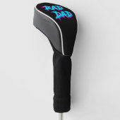 Rad Dad Retro jaren '80 Golfheadcover (Schuin)