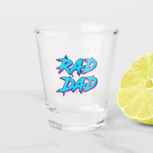 Rad Dad Retro jaren '80 Shot Glas