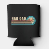 Rad Dad Retro  Sunset Vader Blikjeskoeler (Achterkant)