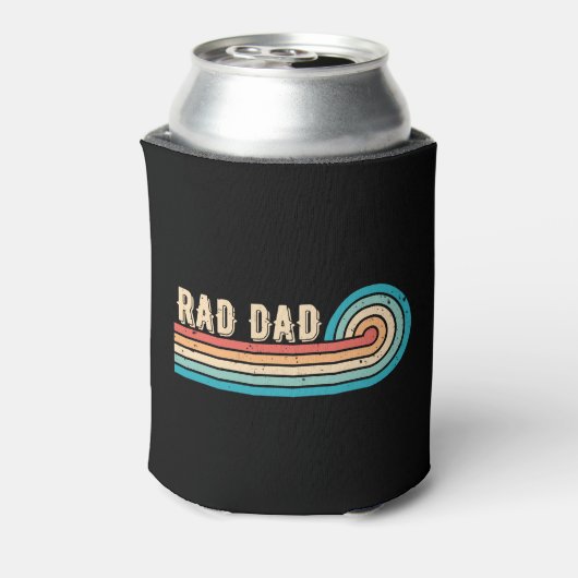 Rad Dad Retro  Sunset Vader Blikjeskoeler (Blikje Achterkant)