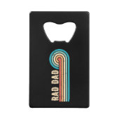 Rad Dad Retro  Sunset Vader Creditkaart Flessenopener (Voorkant)